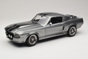 Ford Mustang Shelby GT500 Eleanor Grau Metallic & Schwarz KK-Scale 1:12 KKDC120171 Metall