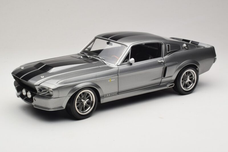 Ford Mustang Shelby GT500 Eleanor Grau Metallic & Schwarz KK-Scale 1:12 KKDC120171 Metall