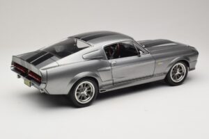 Ford Mustang Shelby GT500 Eleanor Grau Metallic & Schwarz KK-Scale 1:12 KKDC120171 Metall – Bild 3 von 8