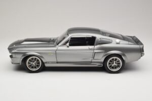 Ford Mustang Shelby GT500 Eleanor Grau Metallic & Schwarz KK-Scale 1:12 KKDC120171 Metall – Bild 4 von 8
