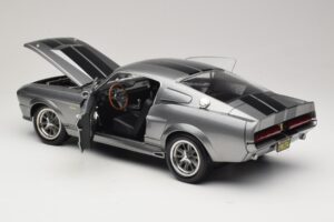 Ford Mustang Shelby GT500 Eleanor Grau Metallic & Schwarz KK-Scale 1:12 KKDC120171 Metall – Bild 5 von 8