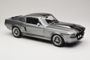 Ford Mustang Shelby GT500 Eleanor Grau Metallic & Schwarz KK-Scale 1:12 KKDC120171 Metall – Bild 6 von 8