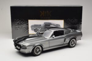Ford Mustang Shelby GT500 Eleanor Grau Metallic & Schwarz KK-Scale 1:12 KKDC120171 Metall – Bild 8 von 8