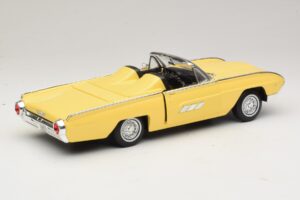 Ford Thunderbird Cabriolet Gelb Anson 1:18 30334-P1 Metall – Bild 3 von 8