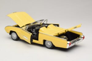 Ford Thunderbird Cabriolet Gelb Anson 1:18 30334-P1 Metall – Bild 5 von 8