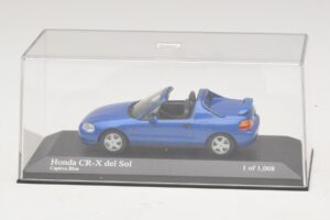 Honda CR-X del Sol EG2 Blau Metallic Minichamps 1:43 400161931 Metall – Bild 4 von 5