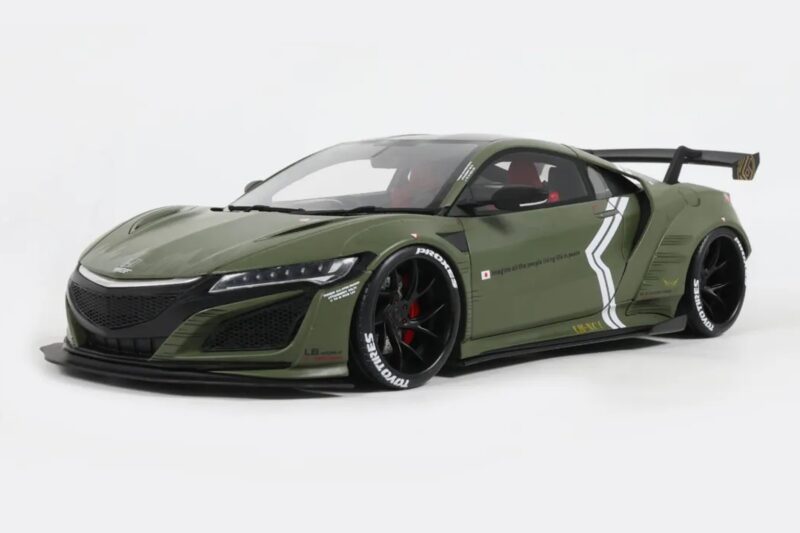 Honda NSX NC1 LB-Works Khaki Matte GT Spirit 1:18 Honda NSX NC1 LB-Works Khaki Matte GT Spirit 1:18 GT955 Resin