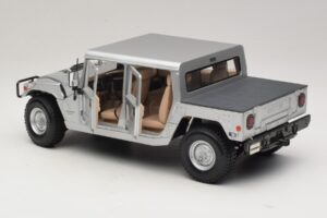 Hummer H1 Hardtop Silber Maisto 1:18 36857 Metall – Bild 5 von 8