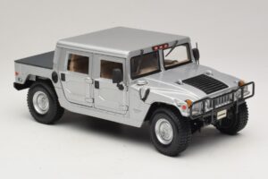 Hummer H1 Hardtop Silber Maisto 1:18 36857 Metall – Bild 6 von 8