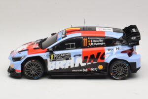 Hyundai i20 N Rally1 #11 T. Neuville / M. Wydaeghe Rally Monte Carlo 2026 IXO 1:18 18RMC270B Metall – Bild 3 von 6