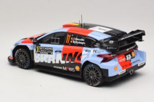 Hyundai i20 N Rally1 #11 T. Neuville / M. Wydaeghe Rally Monte Carlo 2026 IXO 1:18 18RMC270B Metall – Bild 5 von 6