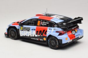 Hyundai i20 N Rally1 #16 A. Fourmaux / A. Coria Rally Monte Carlo 2026 IXO 1:18 18RMC270A Metall – Bild 5 von 6