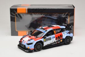 Hyundai i20 N Rally1 #16 A. Fourmaux / A. Coria Rally Monte Carlo 2026 IXO 1:18 18RMC270A Metall – Bild 6 von 6