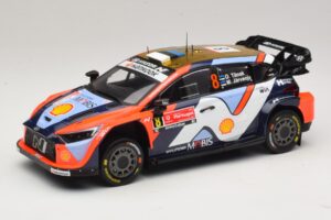 Hyundai i20 N Rally1 #8 O. Tanak / M. Jarveoja Rally Portugal 2025 IXO 1:18 18RMC251A Metall