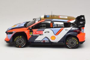 Hyundai i20 N Rally1 #8 O. Tanak / M. Jarveoja Rally Portugal 2025 IXO 1:18 18RMC251A Metall – Bild 3 von 6