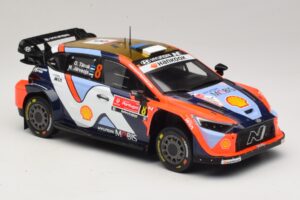 Hyundai i20 N Rally1 #8 O. Tanak / M. Jarveoja Rally Portugal 2025 IXO 1:18 18RMC251A Metall – Bild 4 von 6