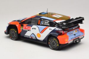 Hyundai i20 N Rally1 #8 O. Tanak / M. Jarveoja Rally Portugal 2025 IXO 1:18 18RMC251A Metall – Bild 5 von 6