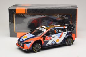 Hyundai i20 N Rally1 #8 O. Tanak / M. Jarveoja Rally Portugal 2025 IXO 1:18 18RMC251A Metall – Bild 6 von 6