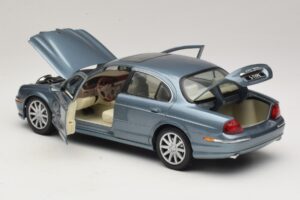 Jaguar S-Type X200 Blau Maisto 1:18 31865 Metall – Bild 5 von 8