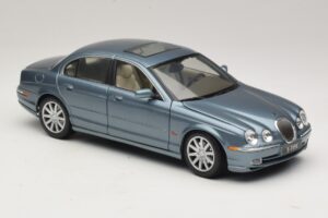 Jaguar S-Type X200 Blau Maisto 1:18 31865 Metall – Bild 6 von 8