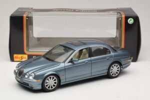 Jaguar S-Type X200 Blau Maisto 1:18 31865 Metall – Bild 8 von 8