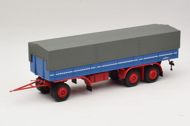 Kassbohrer 3-Achs Blau Schwarz Minichamps 1:43 439161090 Metall
