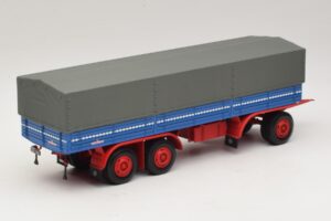 Kassbohrer 3-Achs Blau Schwarz Minichamps 1:43 439161090 Metall – Bild 2 von 6