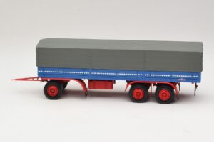 Kassbohrer 3-Achs Blau Schwarz Minichamps 1:43 439161090 Metall – Bild 3 von 6