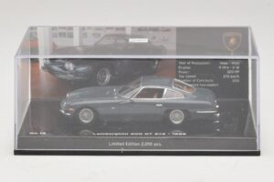 Lamborghini 400 GT 2+2 Grau Minichamps 1:43 436103310 Metall – Bild 4 von 5