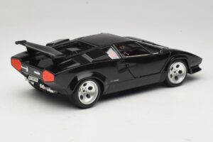 Lamborghini Countach 5000 Quattrovalvole Schwarz Bburago 1:18 3337 Metall – Bild 3 von 8