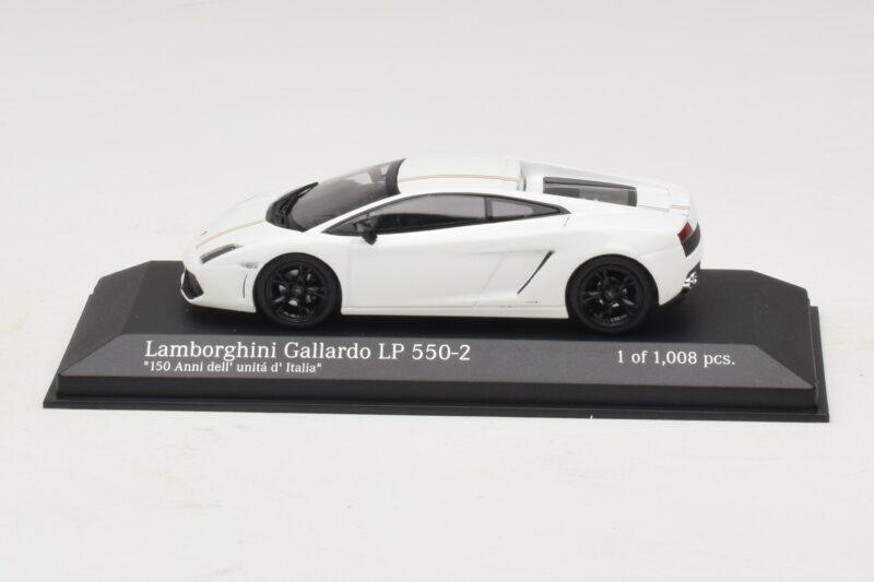 Lamborghini Gallardo LP550-2 Tricolore Weiss Minichamps 1:43 400103801 Metall