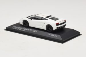 Lamborghini Gallardo LP550-2 Tricolore Weiss Minichamps 1:43 400103801 Metall – Bild 3 von 5