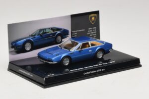 Lamborghini Jarama 400 GTS Blau Minichamps 1:43 436103400 Metall – Bild 2 von 5