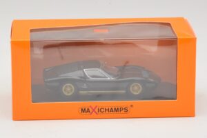 Lamborghini Miura P400 Schwarz Maxichamps 1:43 940103000 Metall – Bild 5 von 5