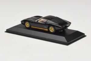 Lamborghini Miura P400 Schwarz Minichamps 1:43 430103004 Metall – Bild 3 von 5