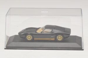 Lamborghini Miura P400 Schwarz Minichamps 1:43 430103004 Metall – Bild 4 von 5