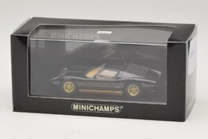 Lamborghini Miura P400 Schwarz Minichamps 1:43 430103004 Metall – Bild 5 von 5