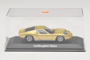 Lamborghini Miura P400 Gold Maxichamps 1:43 940103002 Metall – Bild 4 von 5