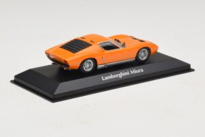 Lamborghini Miura P400 Orange Maxichamps 1:43 940103001 Metall – Bild 2 von 5