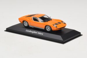 Lamborghini Miura P400 Orange Maxichamps 1:43 940103001 Metall – Bild 3 von 5