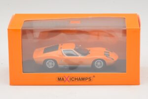 Lamborghini Miura P400 Orange Maxichamps 1:43 940103001 Metall – Bild 5 von 5
