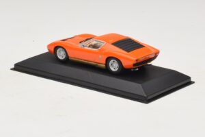 Lamborghini Miura P400 Orange Minichamps 1:43 430103002 Metall – Bild 3 von 5