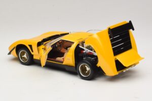 Lamborghini Miura SVR Gelb & Schwarz Kyosho 1:18 08319GY Metall – Bild 5 von 8
