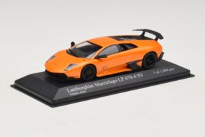 Lamborghini Murcielago LP670-4 SV Orange Metallic Minichamps 1:43 400103942 Metall – Bild 2 von 5