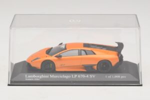 Lamborghini Murcielago LP670-4 SV Orange Metallic Minichamps 1:43 400103942 Metall – Bild 4 von 5