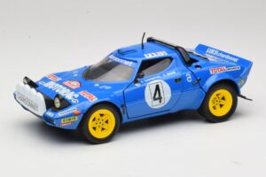Lancia Stratos HF #4 B. Darniche / A. Mahe Rally Monte Carlo 1979 Solido 1:18 Lancia Stratos HF #4 B. Darniche / A. Mahe Rally Monte Carlo 1979 Solido 1:18 9019 Metall