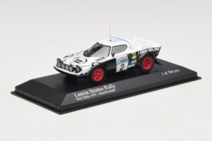 Lancia Stratos Rally #2 M. Alen / I. Kivimaki RAC Rally 1979 Minichamps 1:43 430791202 Metall – Bild 2 von 5