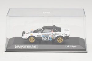 Lancia Stratos Rally #23 Walfridson / Frazer RAC Rally 1976 Minichamps 1:43 430761223 Metall – Bild 4 von 5
