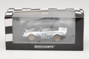 Lancia Stratos Rally #23 Walfridson / Frazer RAC Rally 1976 Minichamps 1:43 430761223 Metall – Bild 5 von 5