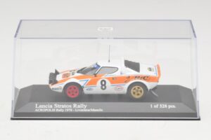 Lancia Stratos Rally #8 Livieratos / Manolis Acropolis Rally 1978 Minichamps 1:43 430781208 Metall – Bild 4 von 5